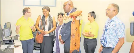  ?? Picture: SUPPLIED
Picture: SUPPLIED ?? Launch of Oceania Hospitals’ new cutting edge MRI machine.
A project worth a total of $4.5 million, the new imaging machine was launched on Tuesday January 17, 2023 in the
presence of Minister of Health and Services Dr Atonio Lalabalavu.