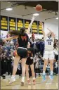  ?? ?? Pleasant Valley High guard Maddux Wilson (13) takes a jump shot with Chico’s Corina Stephens (44) contesting on Friday at Butte College.