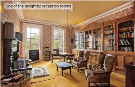  ?? ?? One of the delightful reception rooms