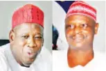  ??  ?? Abdullahi Ganduje Musa Kwankwaso