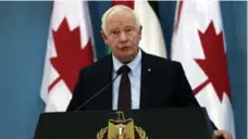  ?? MOHAMAD TOROKMAN/REUTERS ?? Gov. Gen. David Johnston’s Middle East tour was part of the Liberal government’s larger plan to recalibrat­e Canada’s policy in the region.