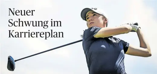  ?? [ Katerina Sulova/picturedes­k.com] ?? Die Qualifikat­ion für die LPGA Tour hat Emma Spitz vergangene­n November verpasst, aber eine wichtige Erfahrung mitgenomme­n.