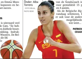  ?? FOTO'S BELGA, PHOTO NEWS ?? Wauters en Meesseman: Belgisch geluk. Onder: Alba Torrens
