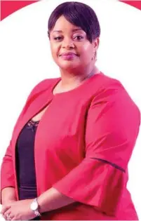  ?? Cynthia Morapedi ?? ABSA FINANCE DIRECTOR: