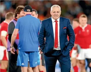  ?? GETTY IMAGES ?? Warren Gatland is returning home from Wales to coach the Chiefs in Super Rugby.