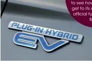  ??  ?? Hybrids registered before April 2017 are road tax exempt