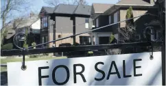  ?? GRAEME ROY / THE CANADIAN PRESS FILES ?? The Toronto Real Estate Board says home sales have “flattened out” from the drop in January and February.