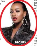  ??  ?? DJ CUPPY