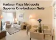  ??  ?? Harbour Plaza Metropolis Superior One-bedroom Suite