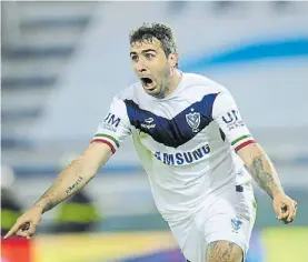  ?? G.ADRASTI ?? Viejo sueño. Lucas Pratto en Vélez, cuando sedujo a Gallardo.