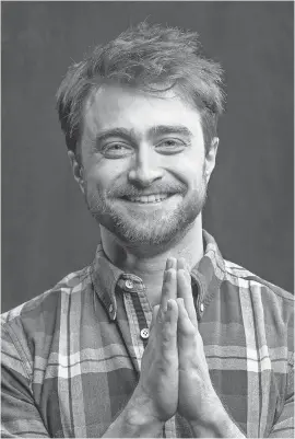  ?? ROBERT DEUTSCH/ USA TODAY ?? Daniel Radcliffe says TBS’ “Dark Ages” is “Game of Thrones” meets “The Simpsons.”
