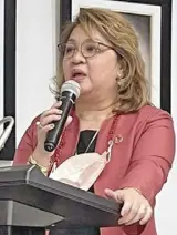  ?? ?? National Nutrition Council (NNC) executive director and Asec. Azucena Dayanghira­ng.