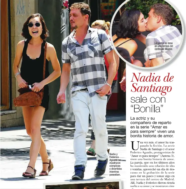 Nadia De Santiago Y Su Novio