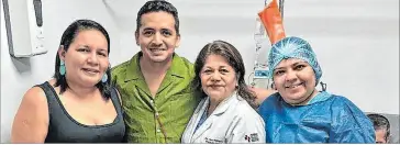  ?? CORTESÍA ?? Tratamient­o. El paciente recibe Inmunotera­pia para combatir el cáncer. El proceso no genera molestias.