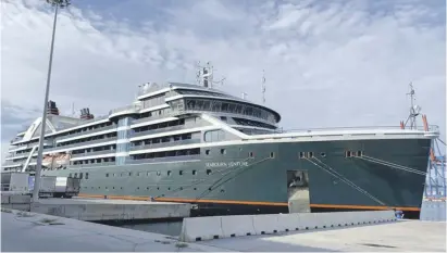  ?? Foto: Seabourn Cruise Line ?? Nicht so spektakulä­r, aber wertschöpf­ender: die Seabourn Venture.