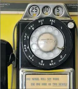  ?? WARD PERRIN/ VANCOUVER SUN FILES ?? It’s been a while since calls were a dime. And the days of the old home phone may be numbered as many consumers are ditching their landlines to go wireless.