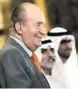  ??  ?? Juan Carlos 2014 bei einem Besuch in Abu Dhabi