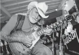  ?? RICK DIAMOND TNS file, 2014 ?? Dickey Betts was born in West Palm Beach in 1943, grew up in Bradenton and traced his family lineage in the state back to the Civil War era.