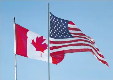  ?? JOHN WOODS / THE CANADIAN PRESS FILES ?? A forthcomin­g study from the C.D. Howe Institute concludes that a border tax being considered by the U. S. could cause Canada’s GDP to fall by a full percentage point.