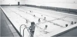  ?? ?? These young swimmers using High Street Baths all won medals - for bravery.