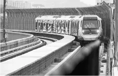  ??  ?? The second phase of the MRT Sungai Buloh-Kajang Line. - Bernama photo