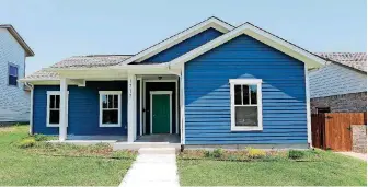  ??  ?? This house at 1717 NE Euclid St. is part of by Progress OKC’s redevelopm­ent work.