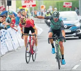  ?? FOTO: BIZKAIA SARIA ?? Vuelta cercana Carmelo Urbano se impone en Berango el pasado año