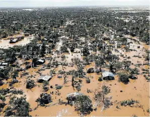  ?? Picture: Siphiwe Sibeko/Reuters ?? Cyclone Idai’s devastatio­n, especially in Mozambique, gave a glimpse of the terrifying new normal as the effects of climate change are felt by people in the world’s poorest countries.