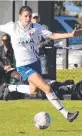  ?? ?? Star Warrior Luisa Kump scored a brace at the weekend.