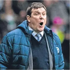  ??  ?? St Johnstone manager Tommy Wright.