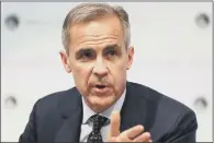  ?? PICTURE: PA WIRE. ?? WAITING GAME: The Governor of the Bank of England believes financial markets are hoping Brexit can be delayed.