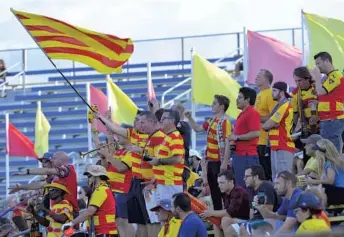  ?? ROLANDO OTERO/STAFF FILE PHOTO ?? Fort Lauderdale Strikers were forced to sit out the 2017 NASL season due to financial concerns.