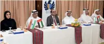  ?? — Supplied photo ?? Ahmed Mahboob Musabih, Vipul and other senior delegates at an event to promote UAE and India trade relations.