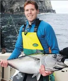  ?? FILES ?? UBC researcher Robert Parker is the lead author of study that quantifies the greenhouse gas emissions of the seafood industry.