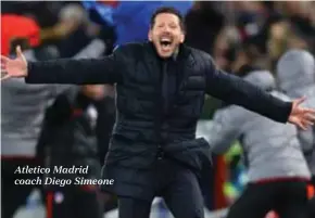  ?? ?? Atletico Madrid coach Diego Simeone