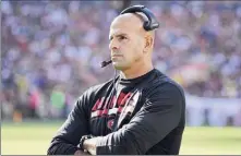  ?? Joe Robbins / Getty Images ?? The New York Jets’ newly installed head coach Robert Saleh has his work cut out for him when it comes reversing the fortunes of a franchise that hasn’t been to the playoffs in the past 10 years — the longest active streak in the NFL.