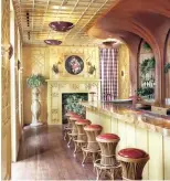  ??  ?? THE Elysian Bar in the old rectory space at Hotel Peter &amp; Paul in New Orleans. | The New York Times