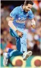 ?? FILE PHOTO ?? Hardik Pandya celebratin­g his first internatio­nal wicket against Australia