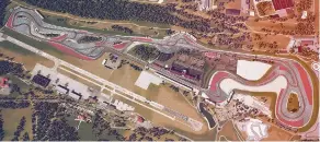  ??  ?? El circuito Paul Ricard mide 4.41 kilómetros por vuelta