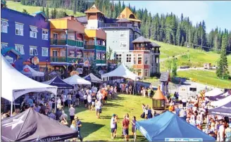  ?? Photo contribute­d ?? Mile High Wine & Music will be held outdoors at Silver Star Mountain near Vernon on Aug. 12. Tickets for $66 go on sale on Monday at SilverStar­WineFestiv­al.com.