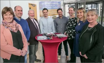  ??  ?? At the launch, (from left): Dr Karen Hennessy, Patrick Morgan, Dr David Dempsey, Salesforce, Michael Gleeson, Junior Godoi, Scurri, Rose Power, Scurri, Lorraine Galvin and Dr Jeanette Davies.