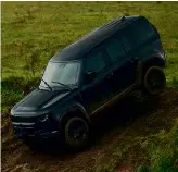  ??  ?? New Defenders were modified for Bond film