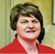  ?? KEYSTONE ?? Arlene Foster.