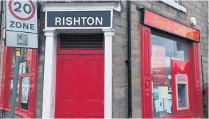  ??  ?? Bosses say they haven’t been able to find a new operator for Rishton Post Office.