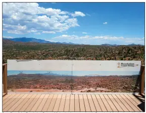  ?? (AP) ?? A section of the Resolution Copper Mining land-swap project in Superior, Ariz., is pictured in 2015.