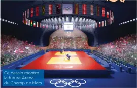  ?? ?? Ce dessin montre la future Arena du Champ de Mars.