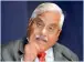  ??  ?? Former Supreme Court judge Gopal Gowda seems to have emerged as a front-runner for the Opp. vice-presidenti­al candidate