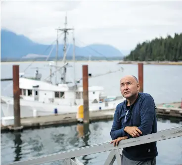  ?? BEN NELMS / BLOOMBERG FILES ?? Ellis Ross, British Columbia’s new minister in charge of leading the province’s liquefied natural gas sector startup, is expected to be history next week after only days on the job, along with Christy Clark’s Liberal government and its pro-resources...