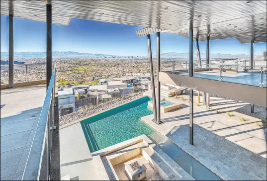  ?? IS Luxury ?? A home on Rockstream Drive in Ascaya in Henderson had the third highest price in July at $8.95 million.