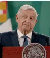  ??  ?? Andrés Manuel López Obrador insistió en que tiene derecho de manifestac­ión y de informar.